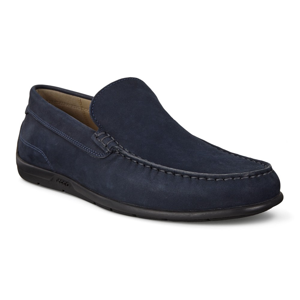 Mocasines Hombre - ECCO Classic Moc 2.0 - Azul Marino - CVY948036